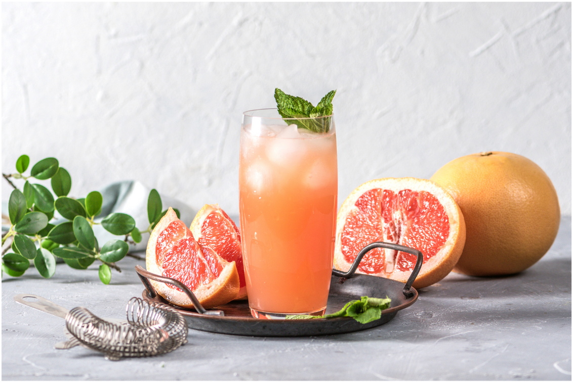 Grapefruit Ginger Fizz